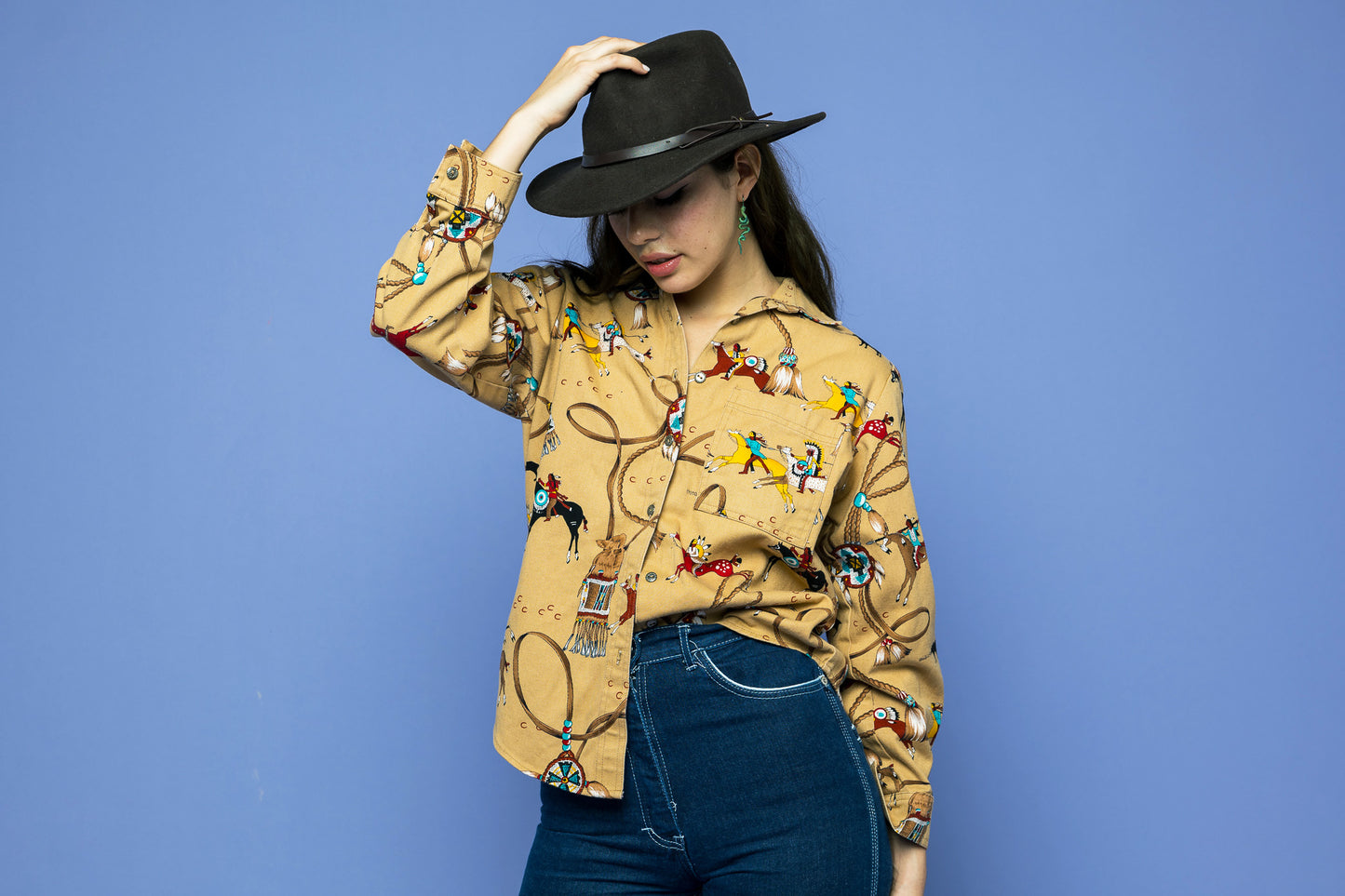 Cowgirl Western Horses Shirt freeshipping - Lovers Vintage