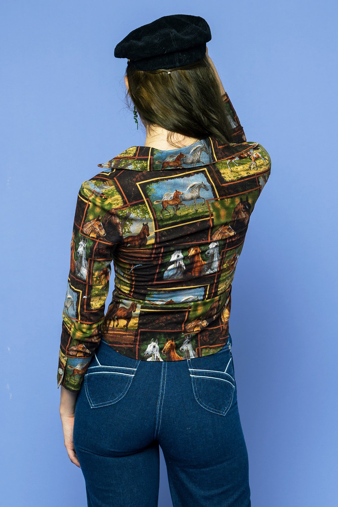 Wild Horses Vintage Long Sleeve Shirt freeshipping - Lovers Vintage