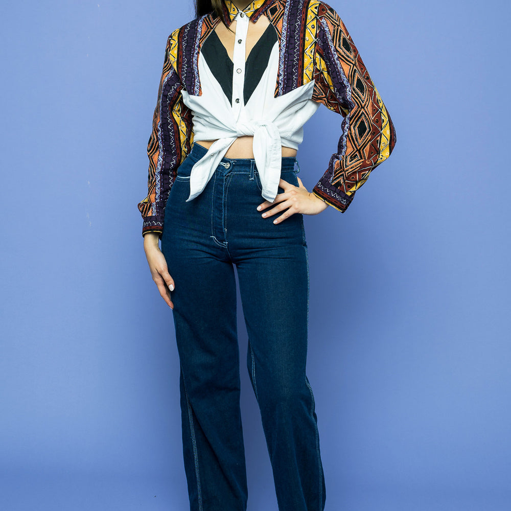 
                  
                    Vintage Western Cutout Blouse freeshipping - Lovers Vintage
                  
                