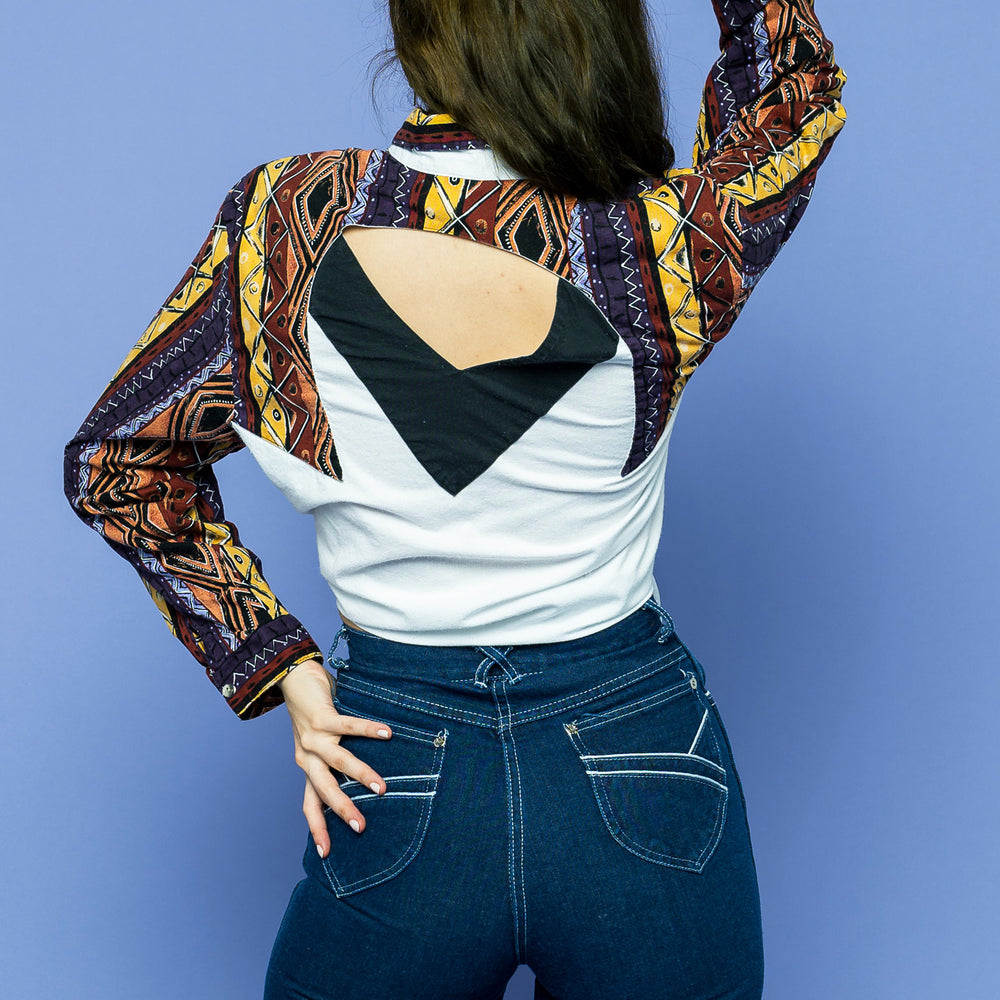 
                  
                    Vintage Western Cutout Blouse freeshipping - Lovers Vintage
                  
                