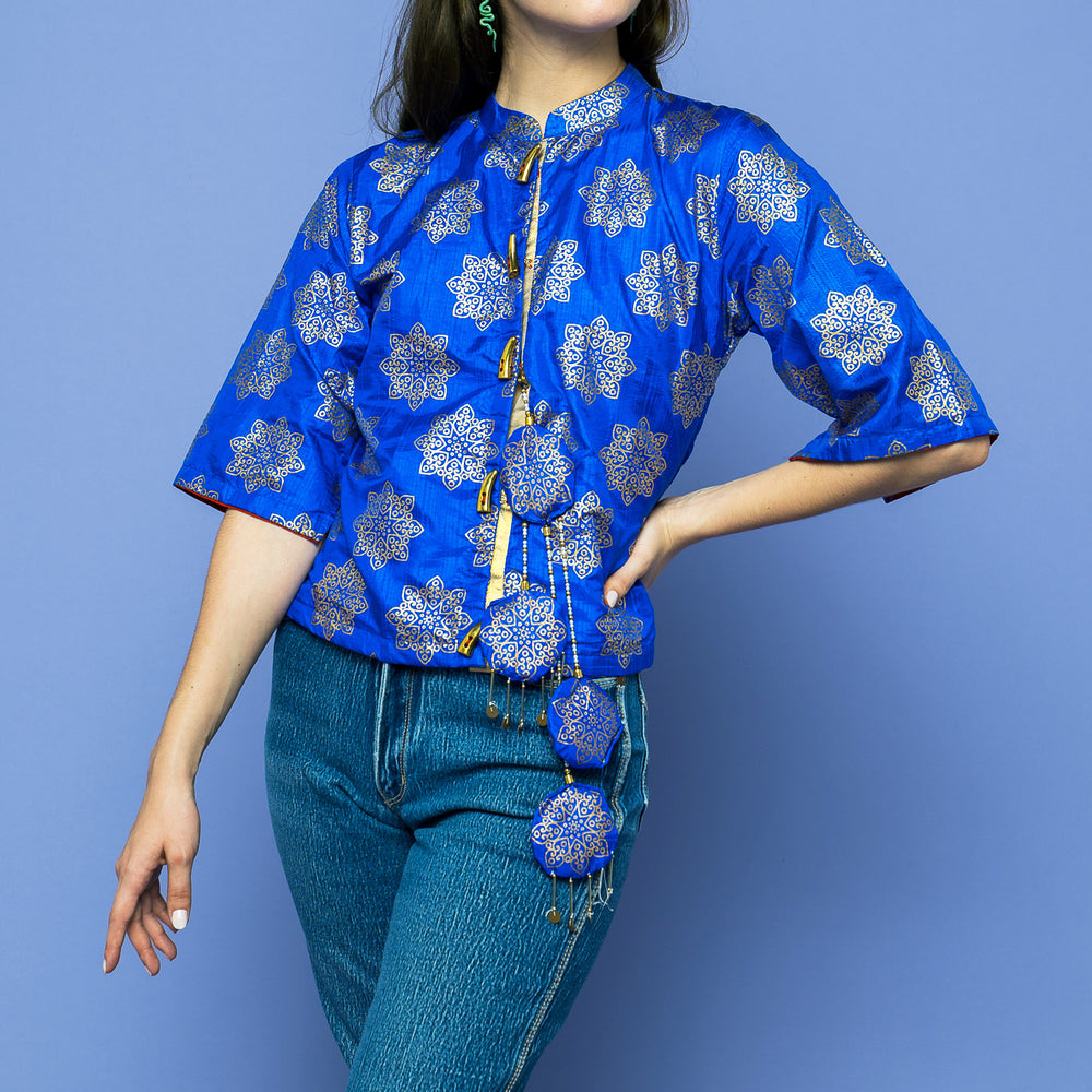Vintage XS Fitted Kimono freeshipping - Lovers Vintage
