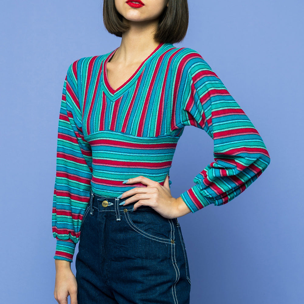 Summer Breeze Vintage Terry Cloth Top  XXS freeshipping - Lovers Vintage