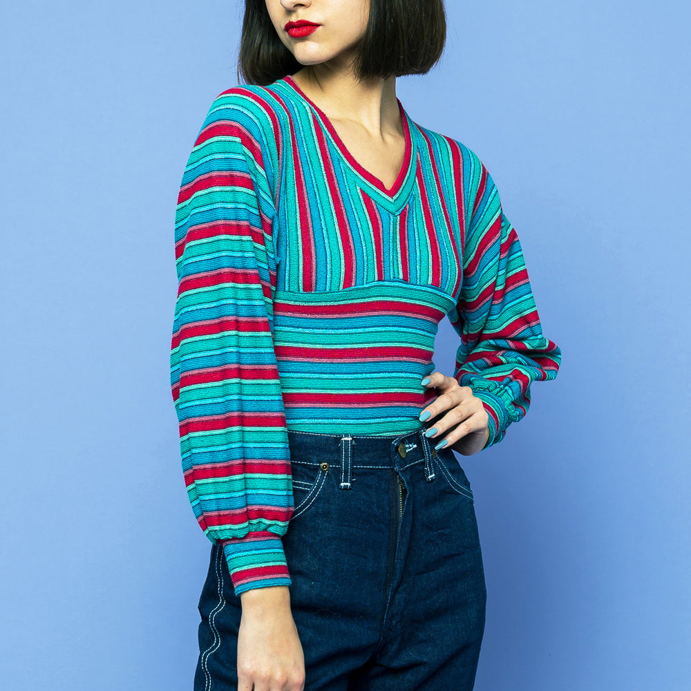Summer Breeze Vintage Terry Cloth Top  XXS freeshipping - Lovers Vintage