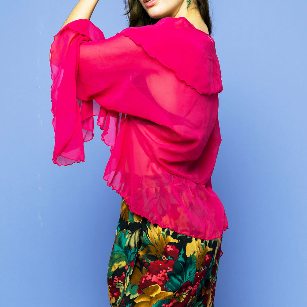 
                  
                    Vintage Floral Power Wrap Skirt freeshipping - Lovers Vintage
                  
                