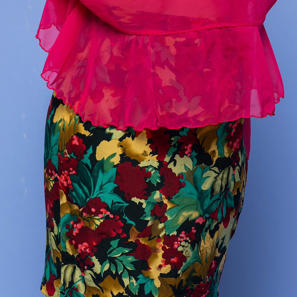 
                  
                    Vintage Floral Power Wrap Skirt freeshipping - Lovers Vintage
                  
                