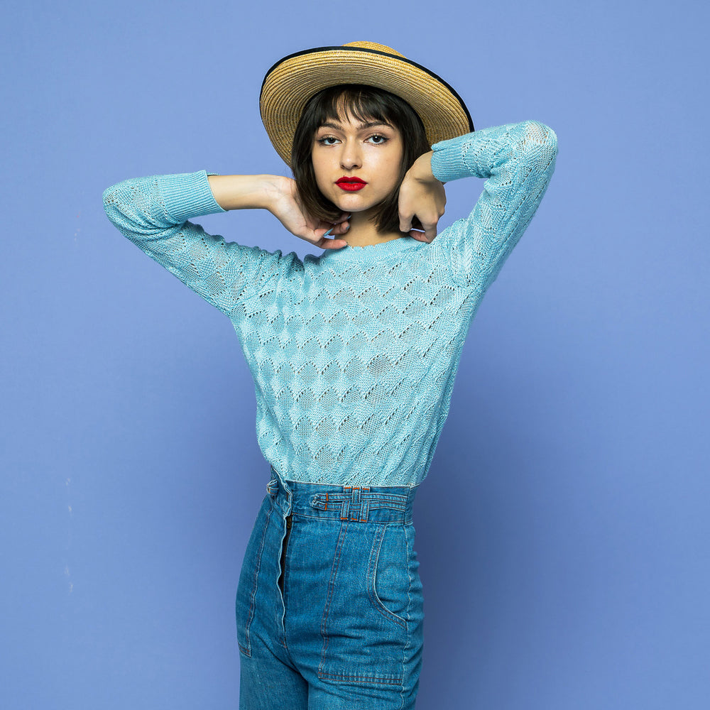 
                  
                    Vintage Dreamy Lurex Pullover freeshipping - Lovers Vintage
                  
                