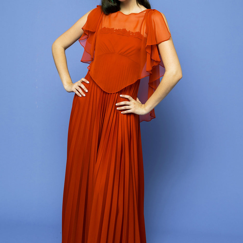 Vintage Maxi Lovers Dress freeshipping - Lovers Vintage