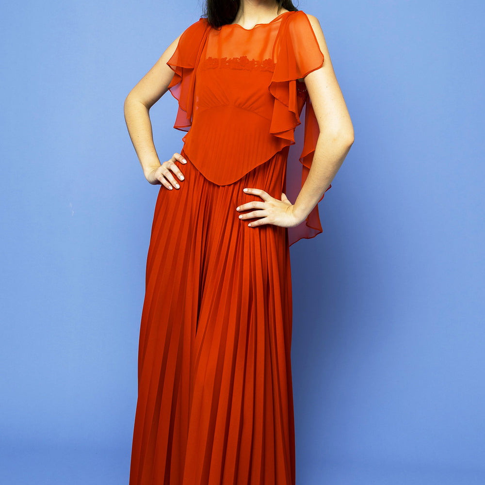 Vintage Maxi Lovers Dress freeshipping - Lovers Vintage