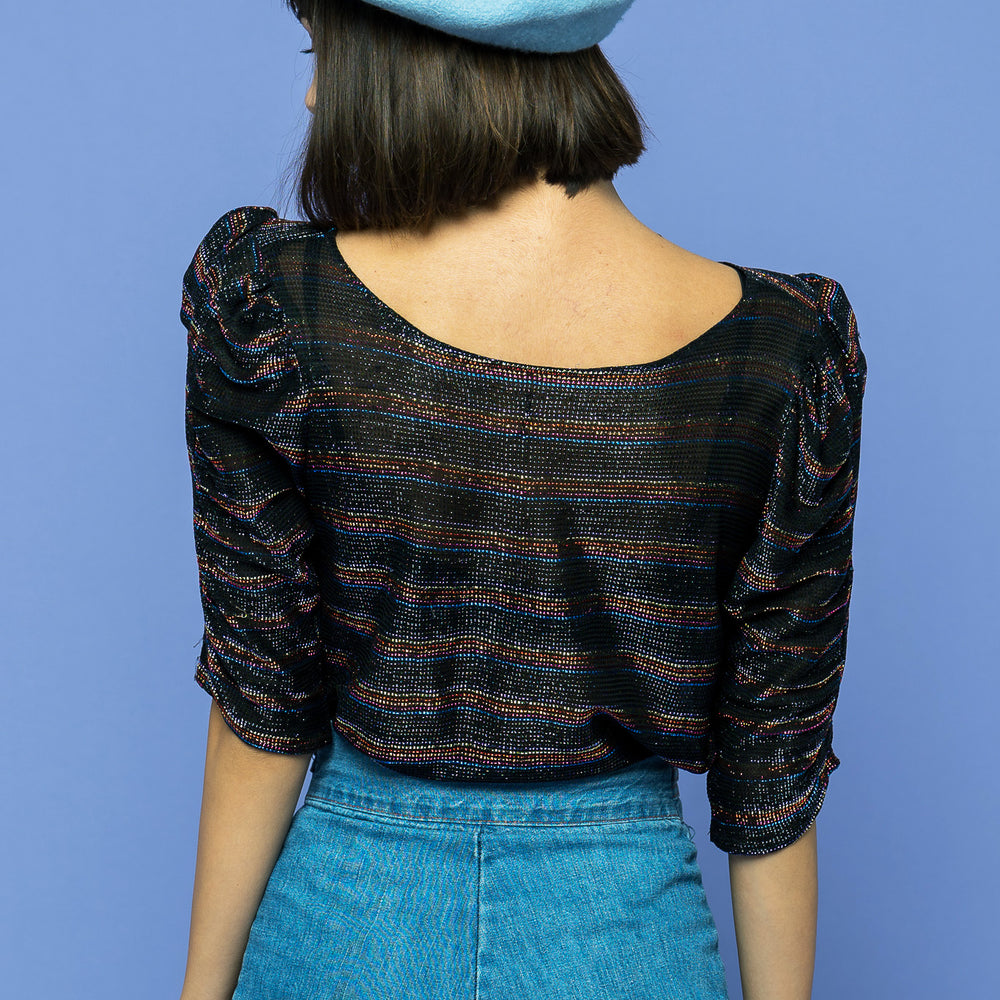
                  
                    Disco Glitter Blouse freeshipping - Lovers Vintage
                  
                