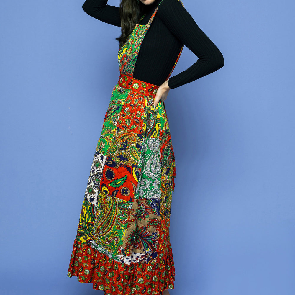 
                  
                    Vintage Boho Patchwork Dress freeshipping - Lovers Vintage
                  
                