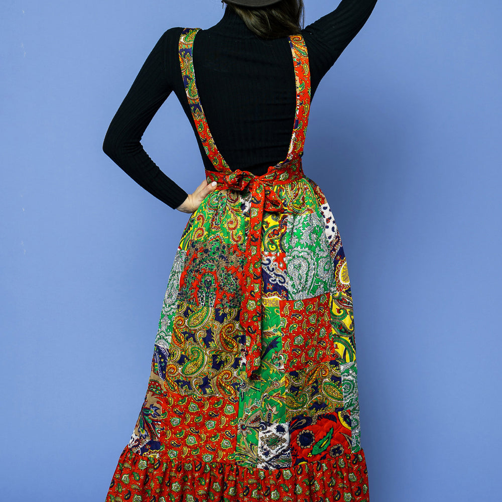 
                  
                    Vintage Boho Patchwork Dress freeshipping - Lovers Vintage
                  
                