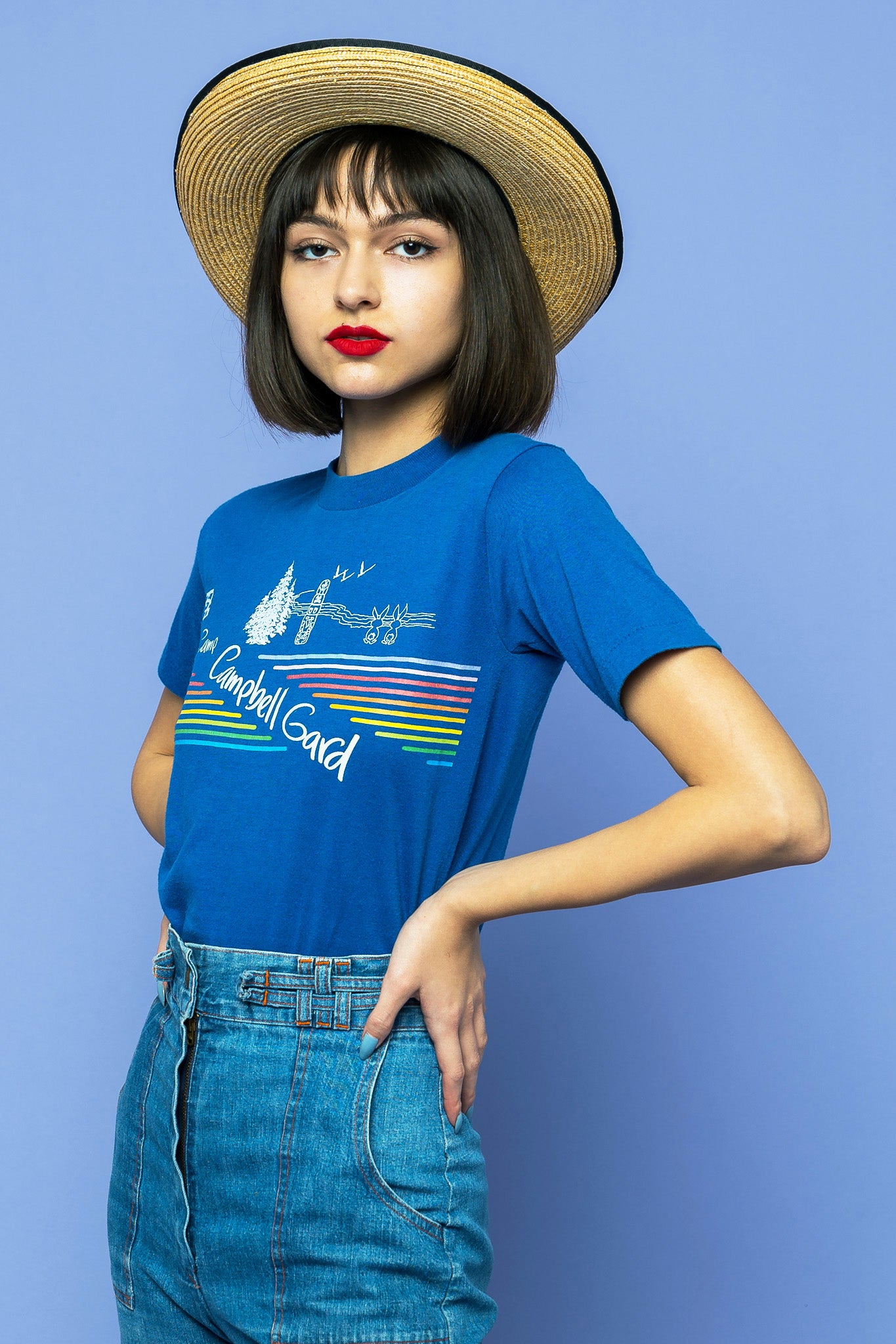 Vintage Summer Camp Tee freeshipping - Lovers Vintage