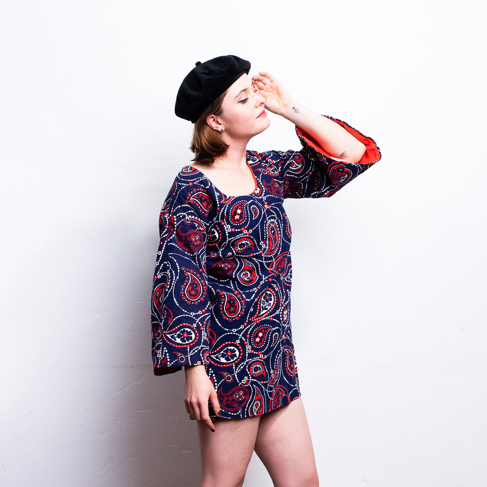
                  
                    Lovers Vintage Summer's Paisley Bell Sleeve Tunic freeshipping - Lovers Vintage
                  
                
