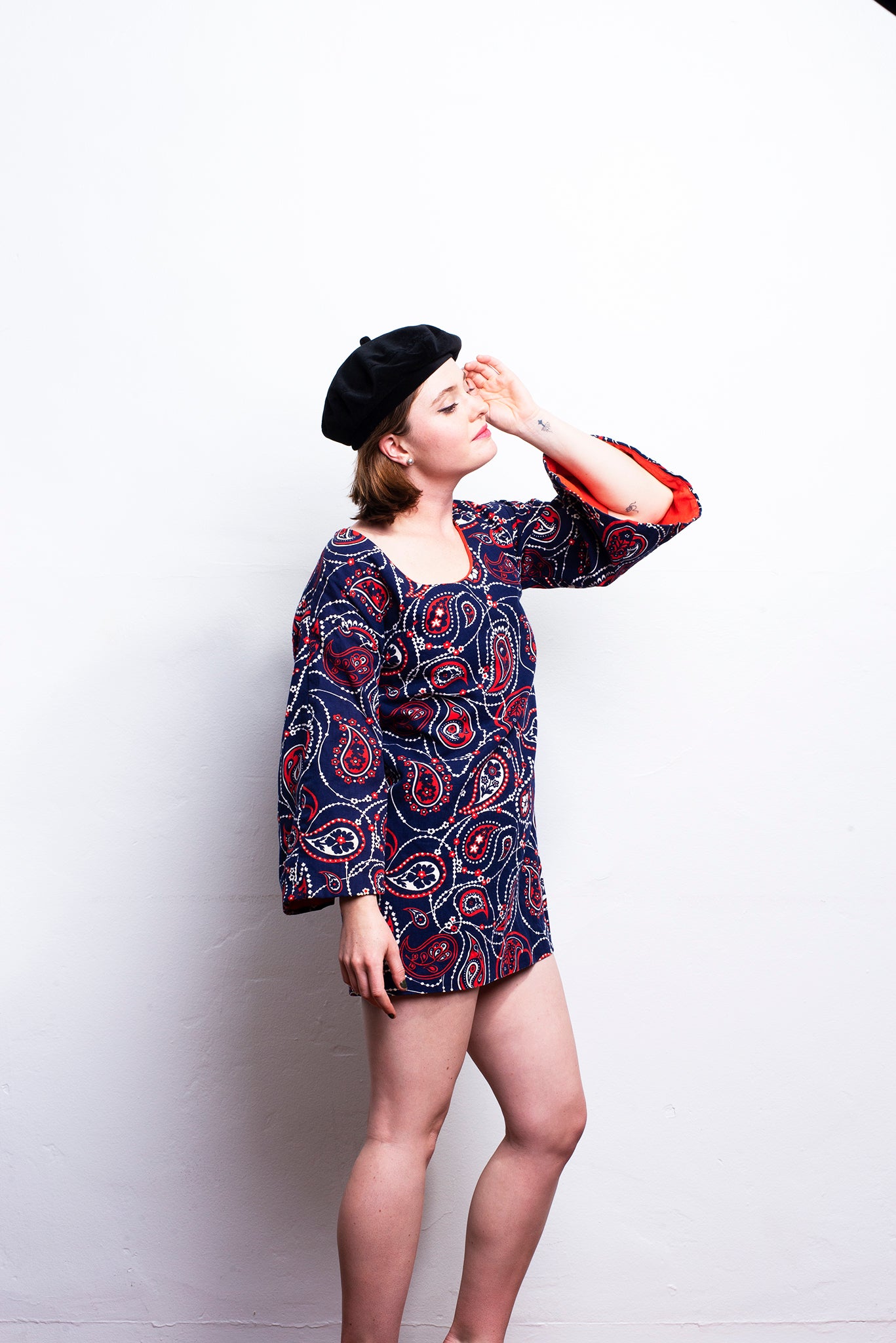Lovers Vintage Summer's Paisley Bell Sleeve Tunic freeshipping - Lovers Vintage