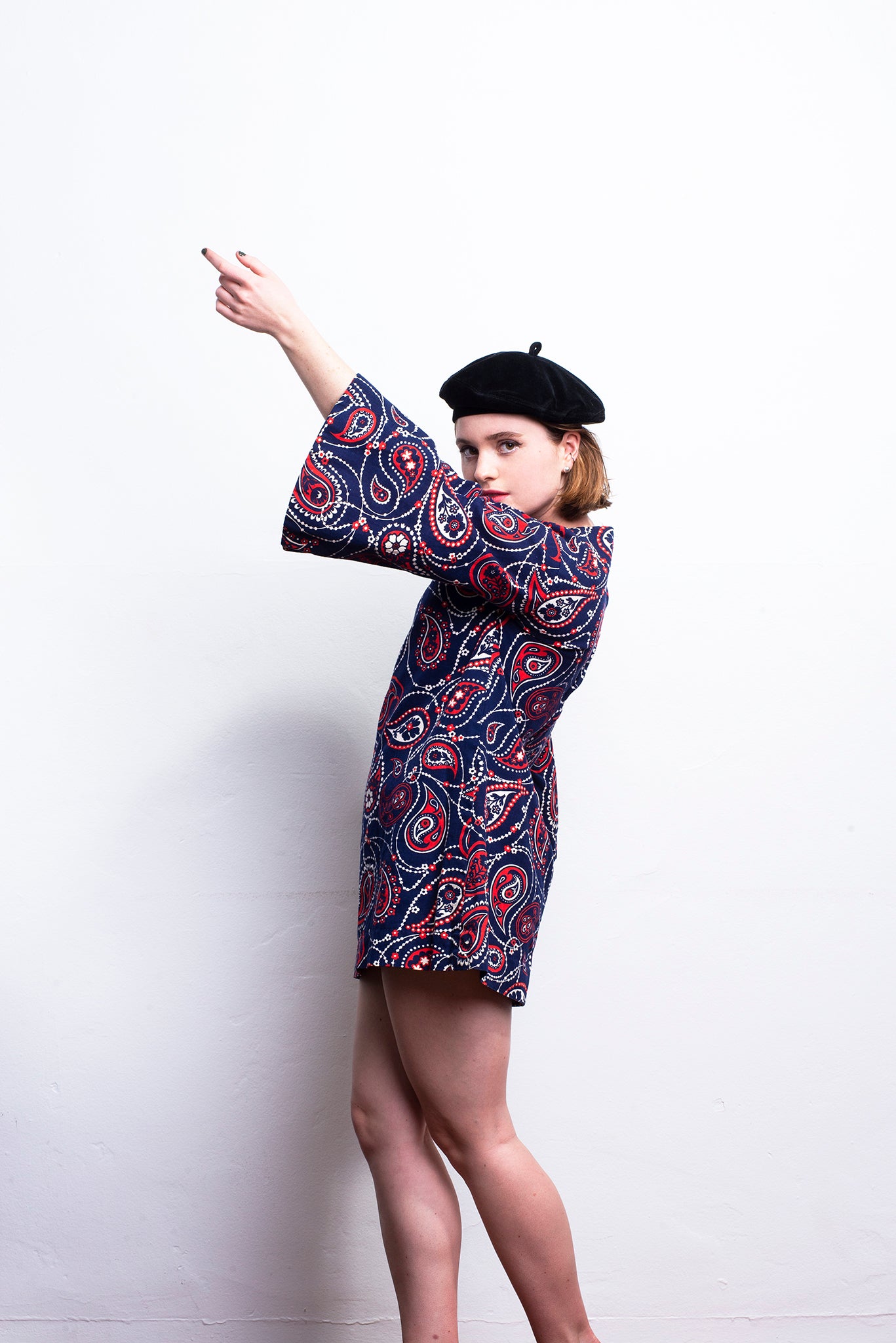 Lovers Vintage Summer's Paisley Bell Sleeve Tunic freeshipping - Lovers Vintage
