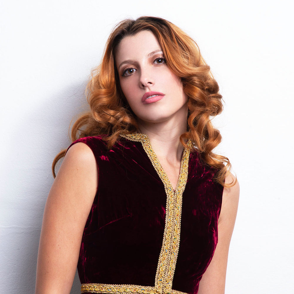 
                  
                    60s Velvet Party Dress freeshipping - Lovers Vintage
                  
                