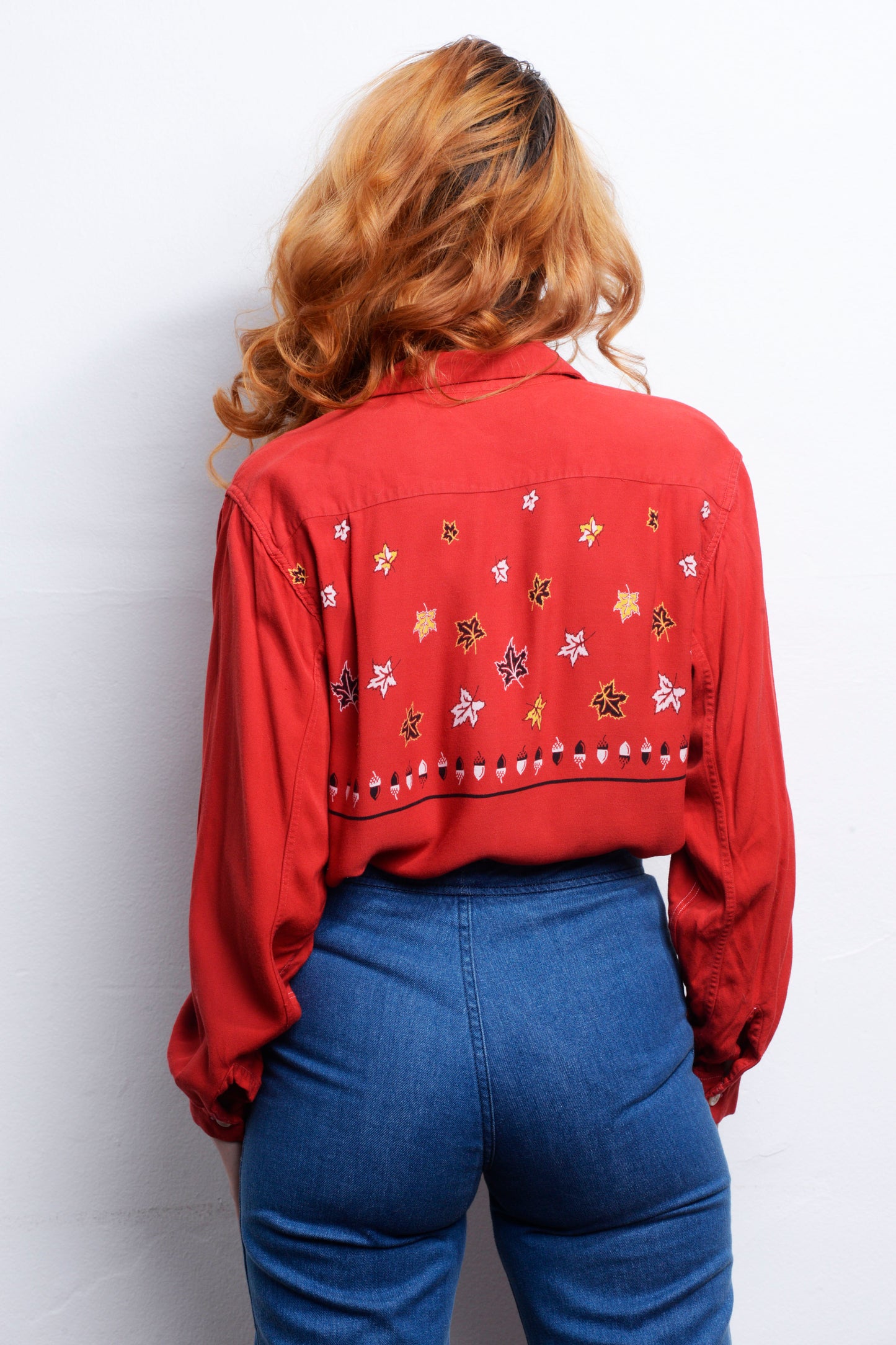 Cowgirl in the Sand Vintage Top 70s freeshipping - Lovers Vintage