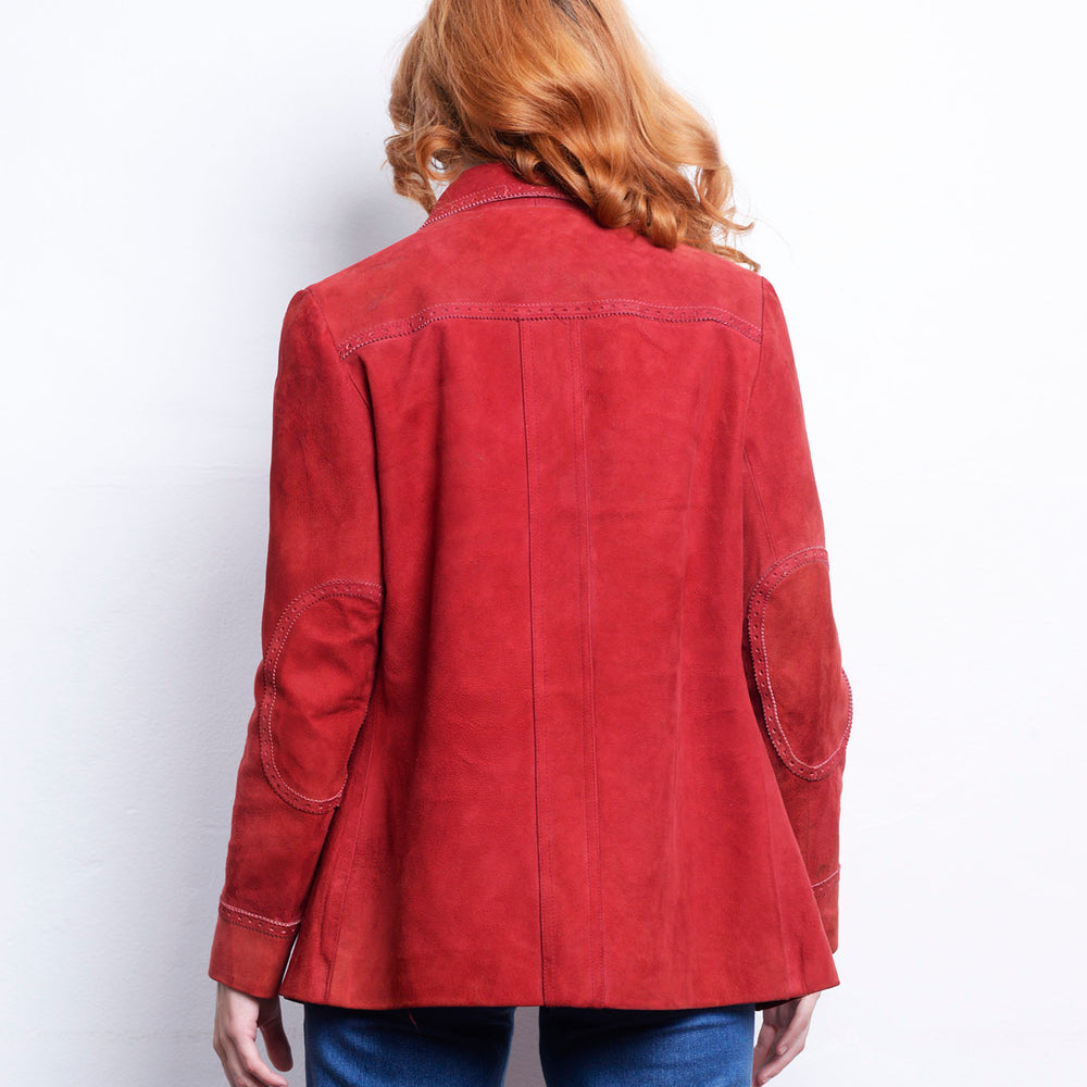 
                  
                    Suede Red Jacket 1970s freeshipping - Lovers Vintage
                  
                